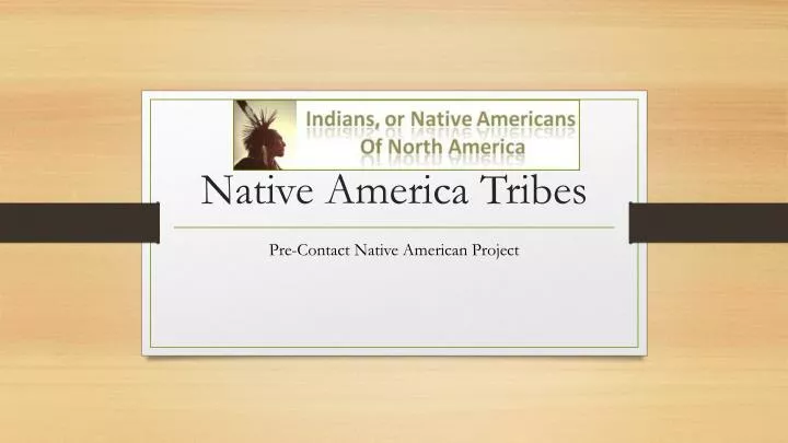 native america tribes