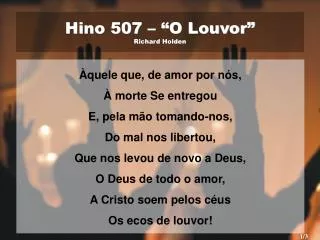 hino 507 o louvor richard holden