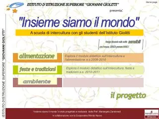home page