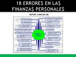 18 errore en la finanza per onale