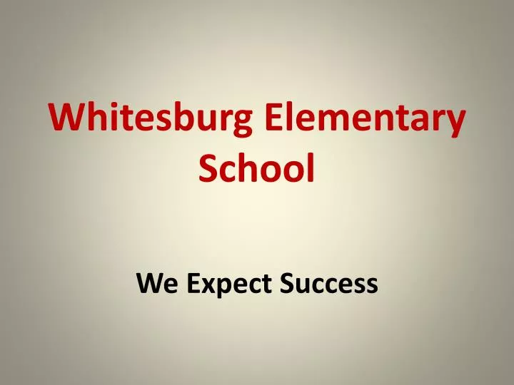 whitesburg elementary school