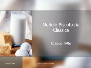 modulo biscotteria classica