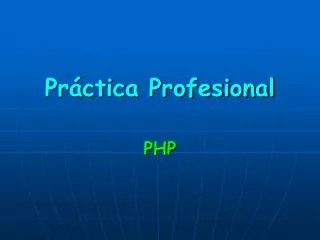 pr ctica profesional