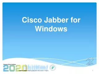 Cisco Jabber for Windows