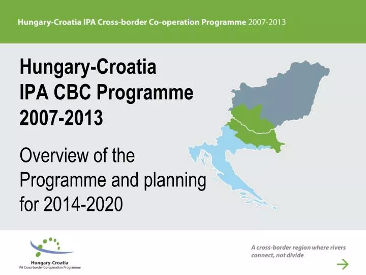 hungary croatia ipa cbc programme 2007 2013