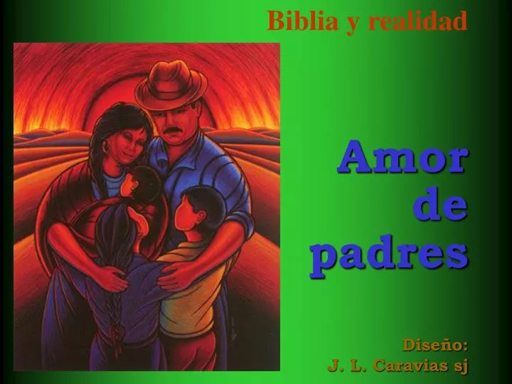 biblia y realidad amor de padres dise o j l caravias sj
