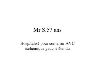 mr s 57 ans