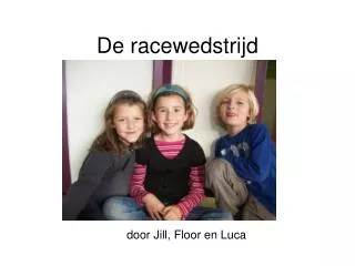 de racewedstrijd
