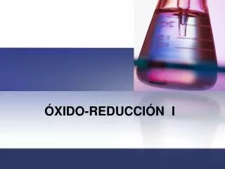 xido reducci n i