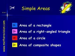 Area of a rectangle