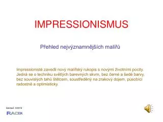 impressionismus