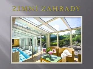 zimn zahrady