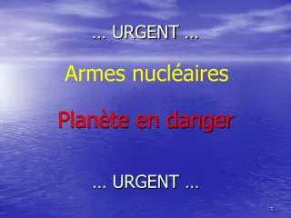urgent