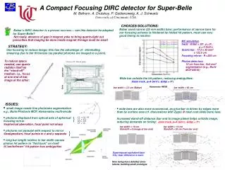 A Compact Focusing DIRC detector for Super-Belle