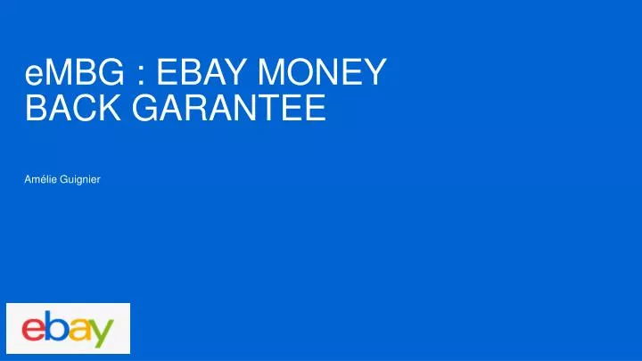 embg ebay money back garantee