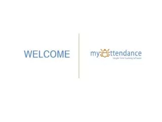 myAttendance Software Overview