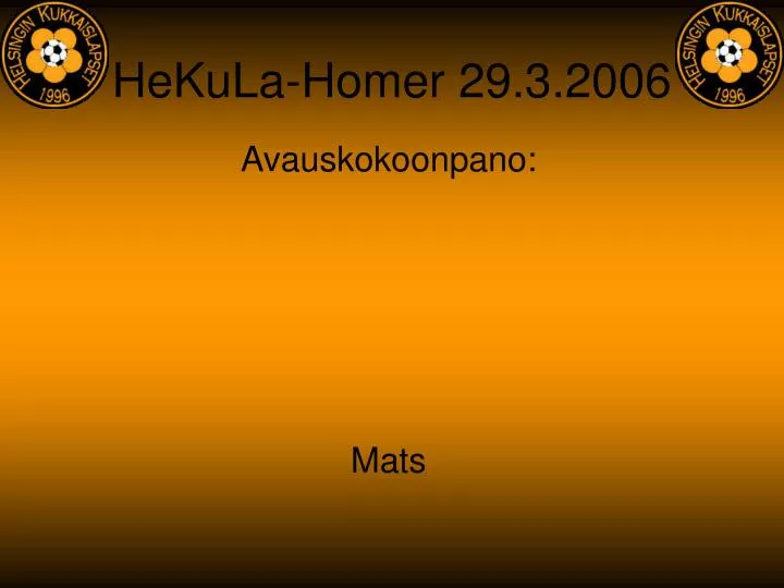 hekula homer 29 3 2006