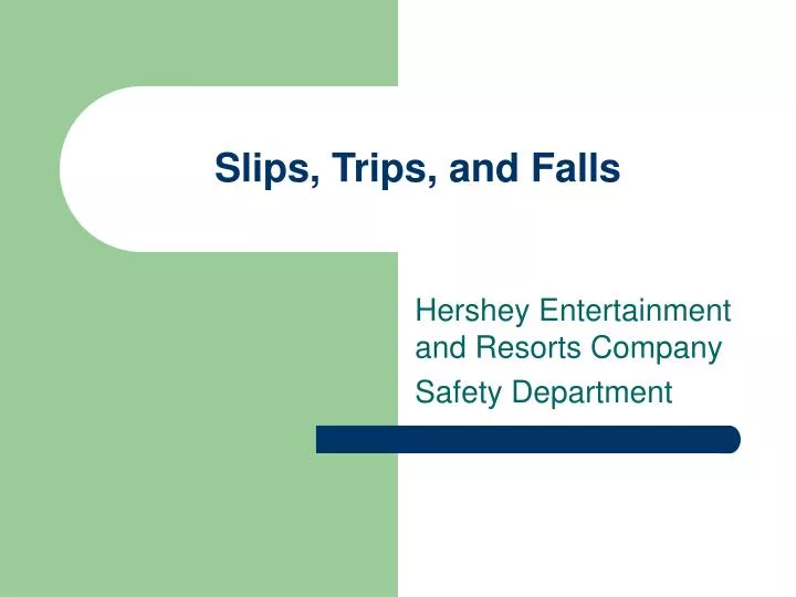 slips trips and falls
