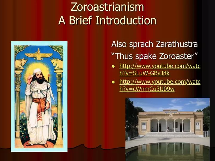 zoroastrianism a brief introduction