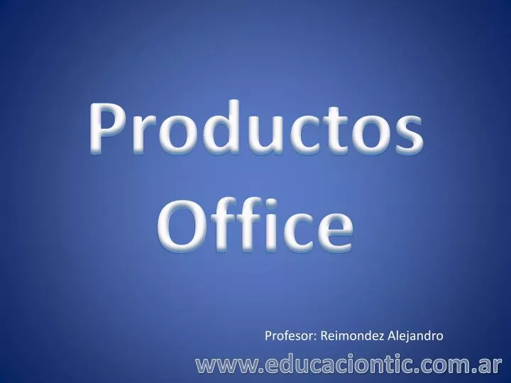 productos office