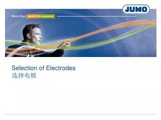 Selection of Electrodes ????