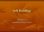 Self Building - slide 1