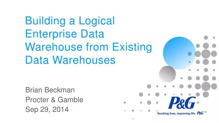 building a logical enterprise data warehouse from existing data warehouses