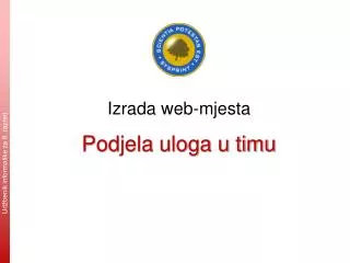 izrada web mjesta
