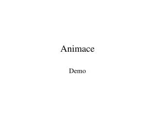 animace
