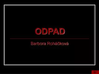 odpad