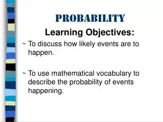 probability