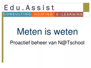 meten is weten