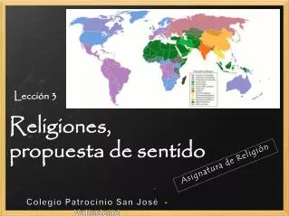 asignatura de religi n