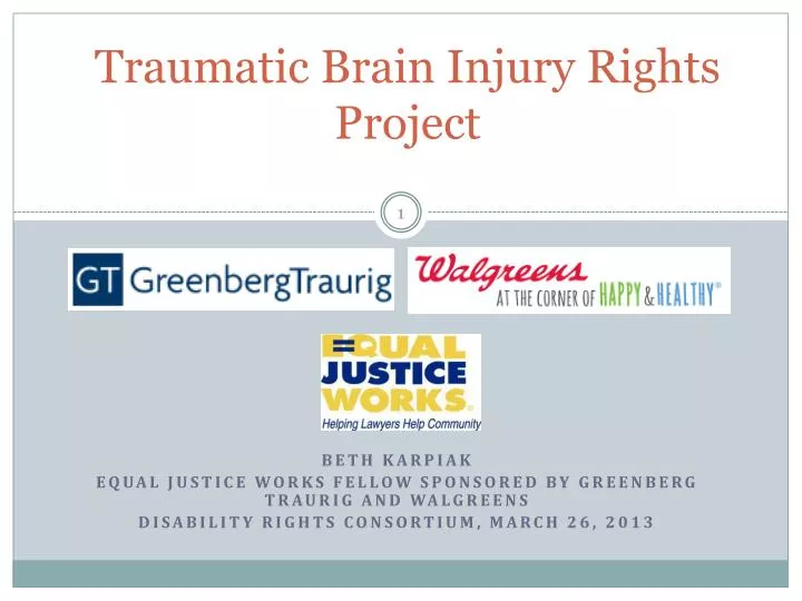traumatic brain injury rights project