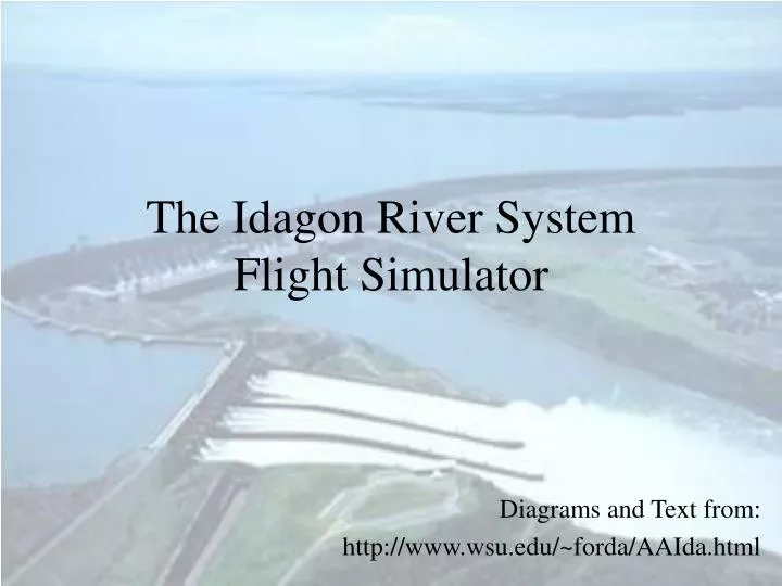 the idagon river system flight simulator