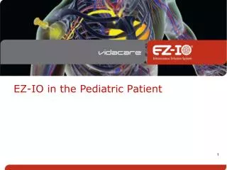 EZ-IO in the Pediatric Patient