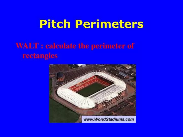 pitch perimeters