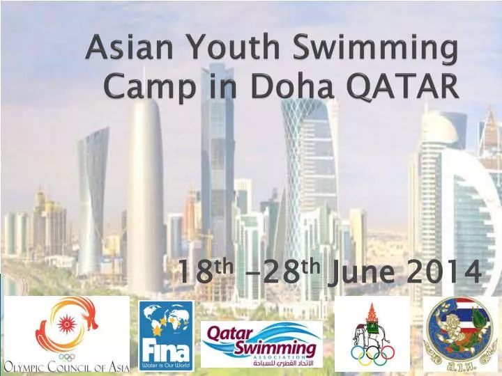 asian youth swimming camp in doha qatar