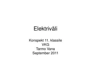 elektriv li