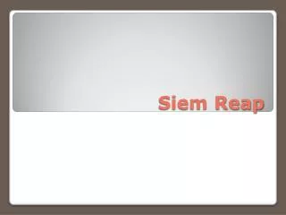 siem reap