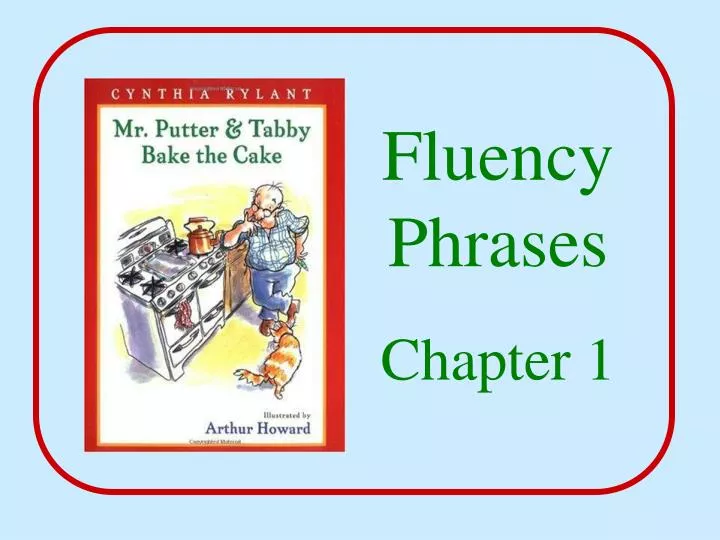 fluency phrases chapter 1