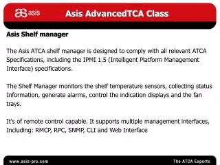 Asis AdvancedTCA Class