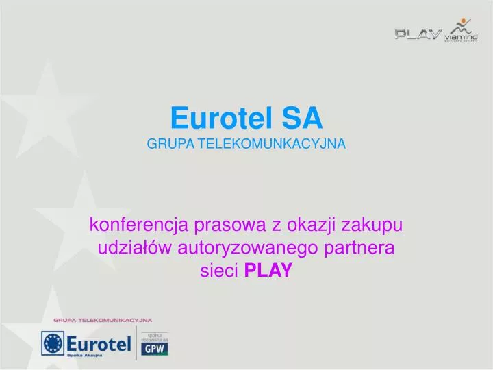 eurotel sa grupa telekomunkacyjna