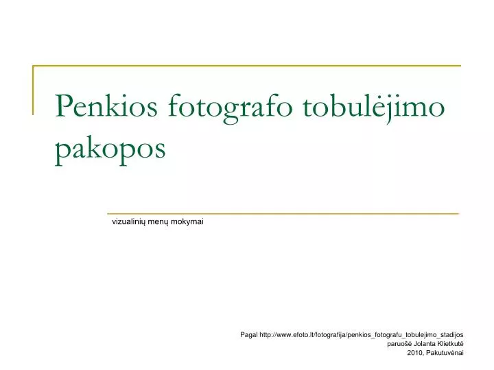 penkios fotografo tobul jimo pakopos