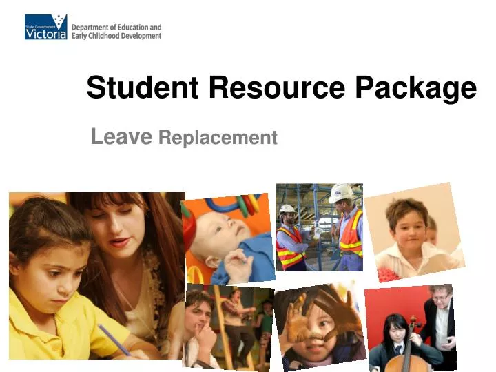 student resource package