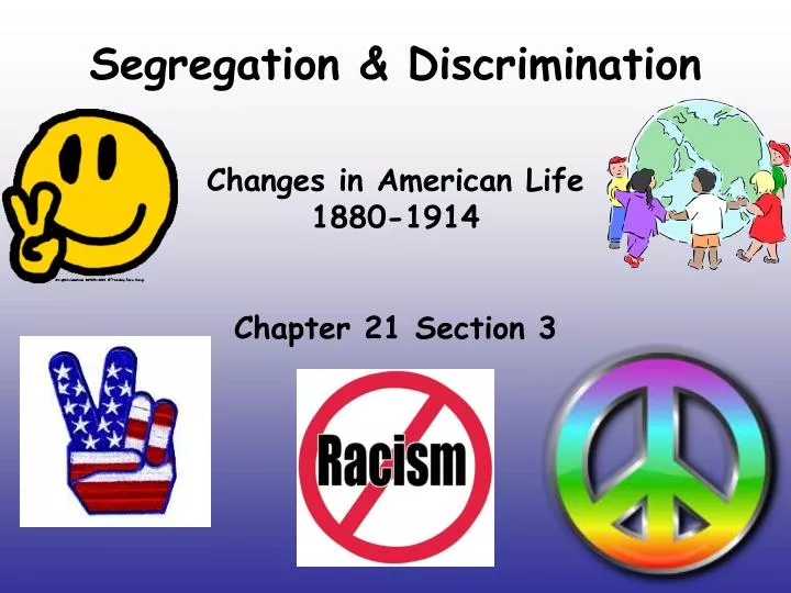 segregation discrimination
