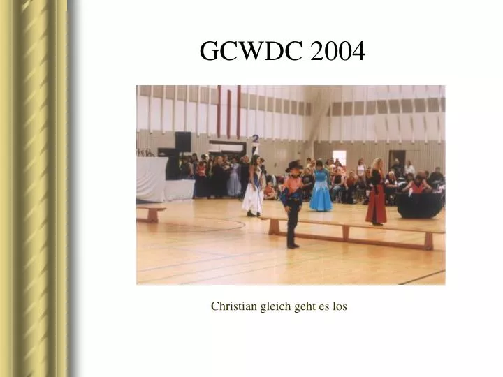 gcwdc 2004
