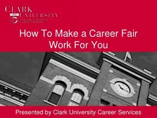 How To Make a Career Fair Work For You