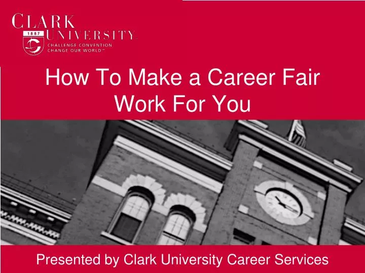 how to make a career fair work for you