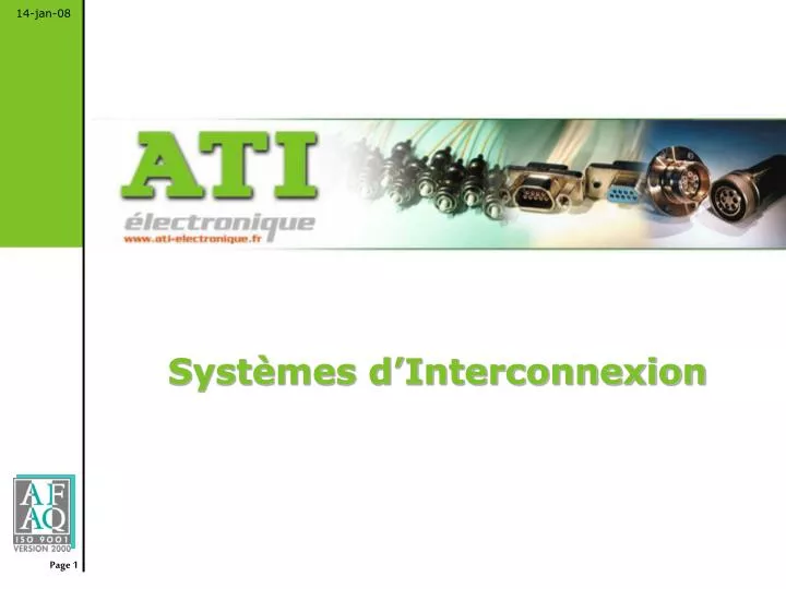 syst mes d interconnexion